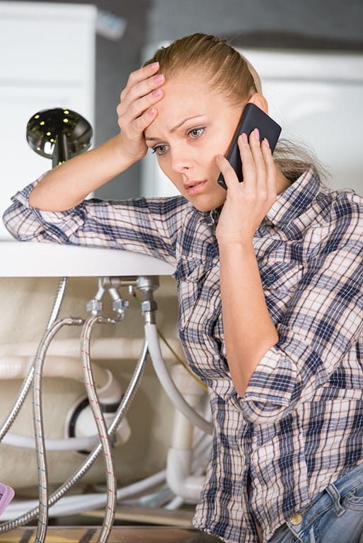 A failed attempt at DIY bathroom renovation in Ohio has a woman distressed